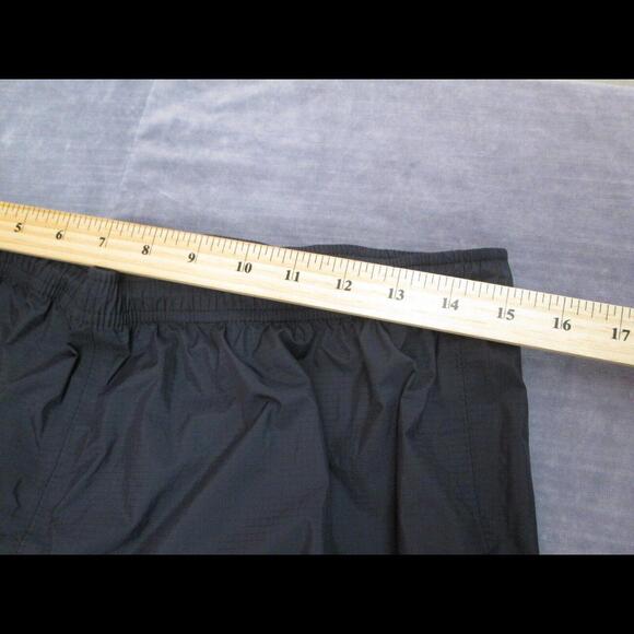 LL Bean Nylon Pants Black Size L Pull On Stretch Outdoor Comfort High Rise - Picture 11 of 14